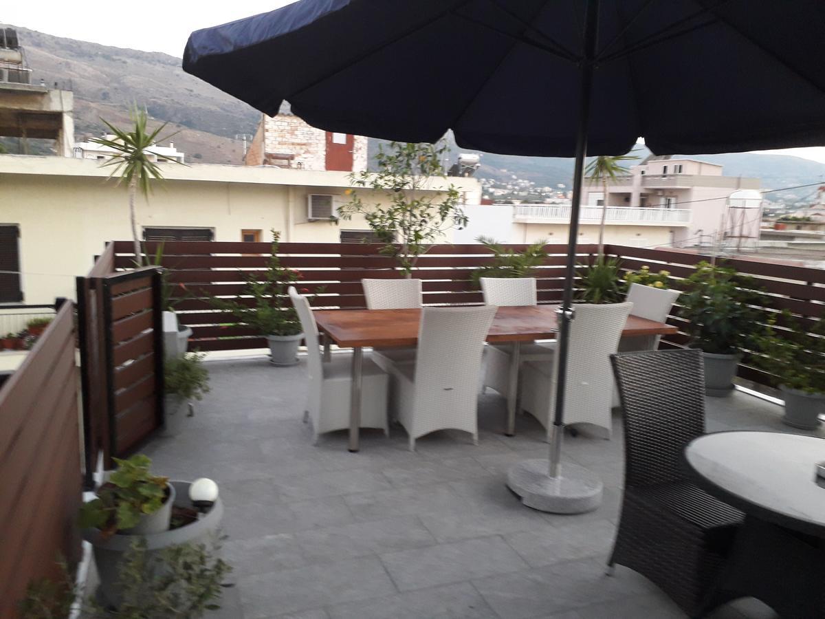 Parthenon Hotel Souda Exterior foto